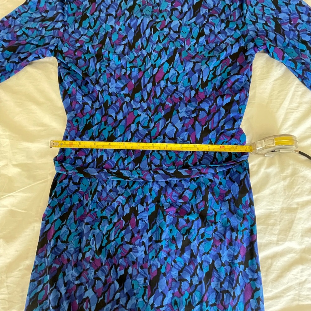 Cache Blue / Purple/Black
Printed Shirt Dress - Picture 6 of 11